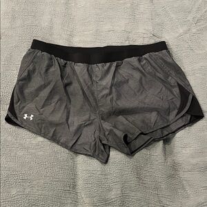 Under Armour Women's Dark Gray Athletic Shorts
